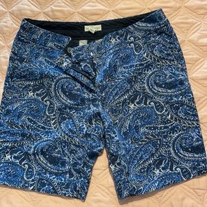 Blue shorts